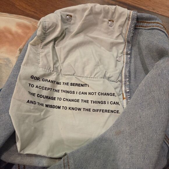 Serenede Deimos Jean (Moon) Men's 44 Slim Fit Distressed Bleached Grunge NWT - Picture 3 of 6